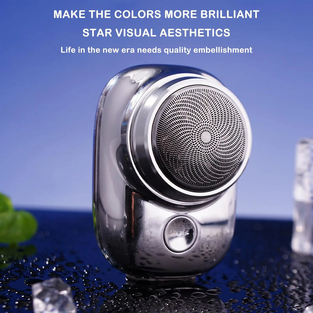 Compact Electric Shaver for Travel-2