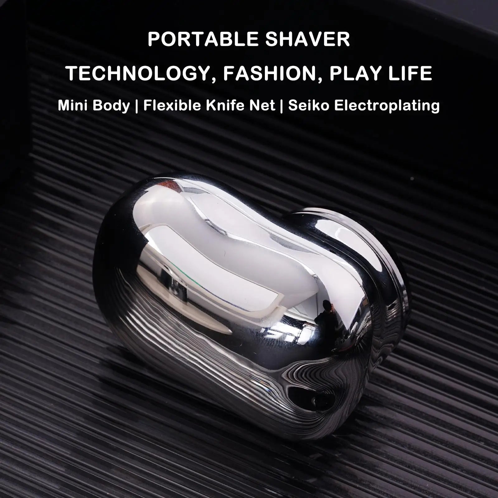 Compact Electric Shaver for Travel-3
