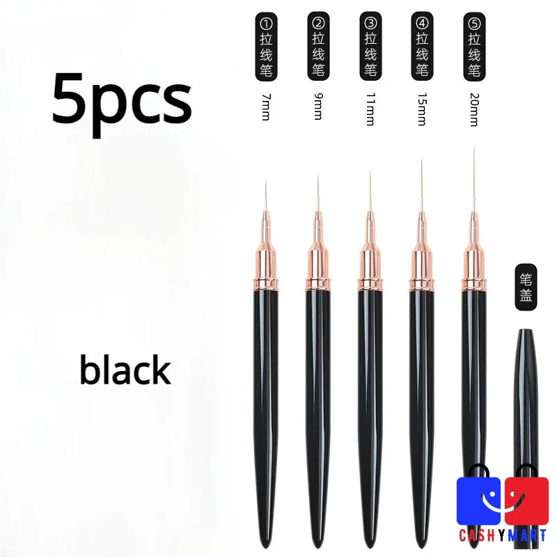 Precision Nail Art Liner Brushes-1