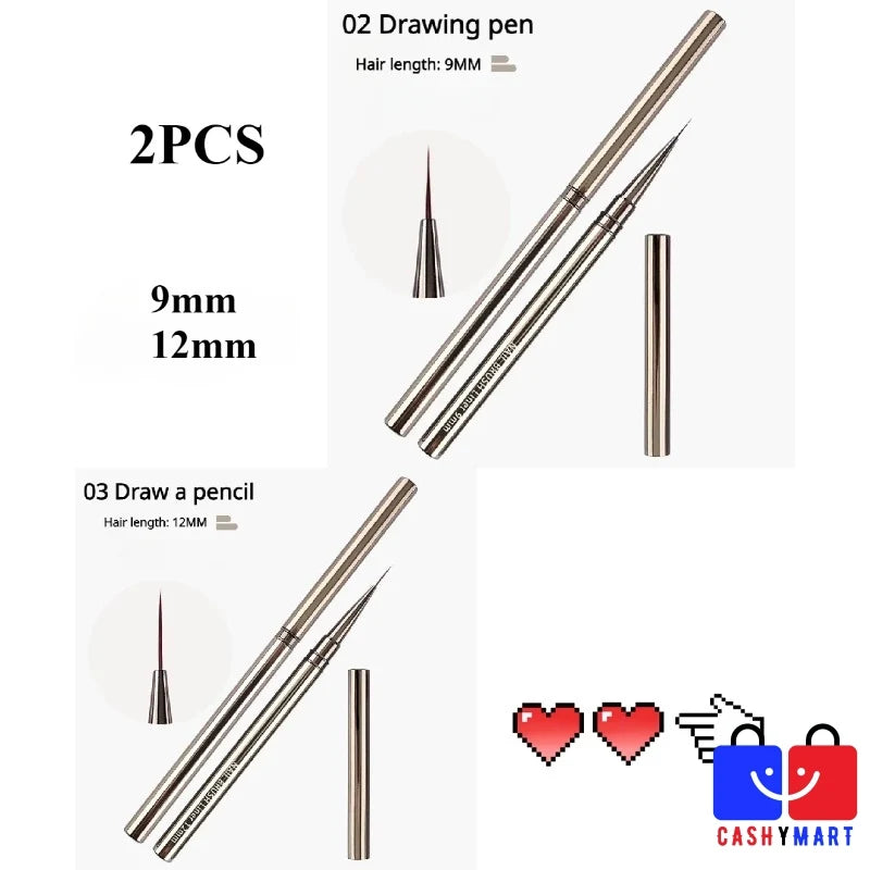 Precision Nail Art Liner Brushes-27