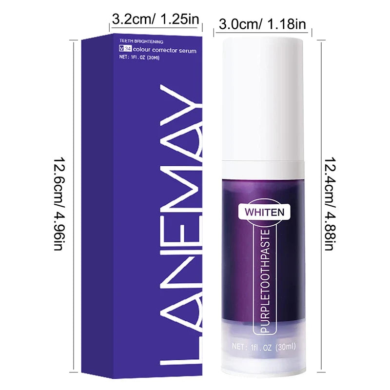 Whitening V34 Purple Toothpaste-5